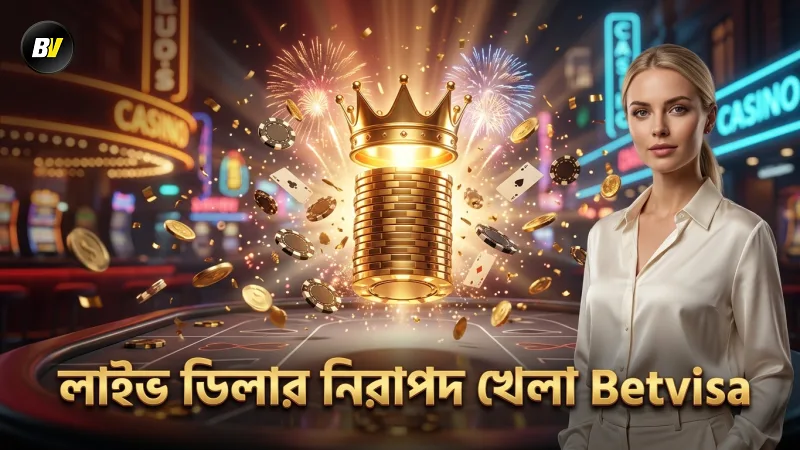 লাইভ ডিলার সহ নিরাপদ ও স্বচ্ছ অন্দর বাহার খেলার পরিবেশ