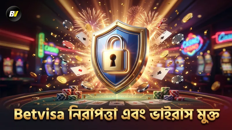Betvisa অ্যাপের নিরাপত্তা চেক ও ভাইরাস মুক্ত থাকার গ্যারান্টি।