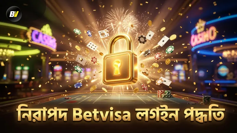Betvisa ক্যাসিনোতে নিরাপদ লগইন ও অ্যাকাউন্ট সুরক্ষা নিশ্চিত করে