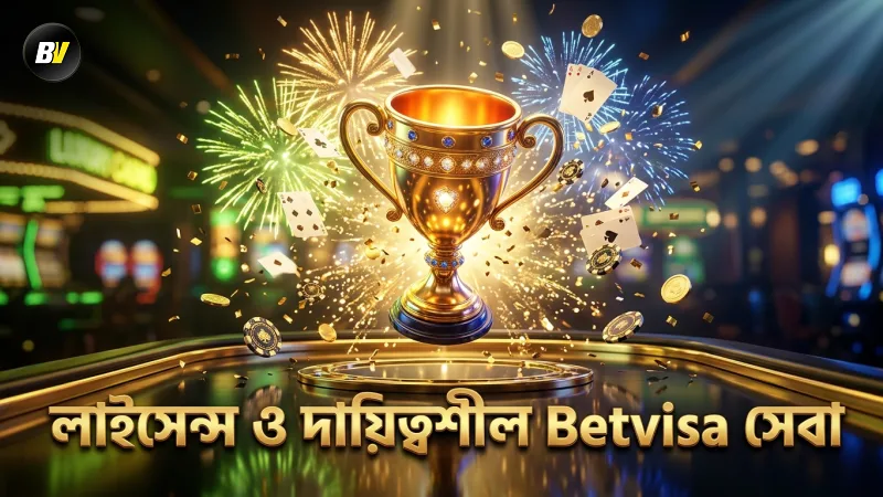 Betvisa ক্যাসিনোর আন্তর্জাতিক লাইসেন্স ও দায়িত্বশীল গেমিং সেবা