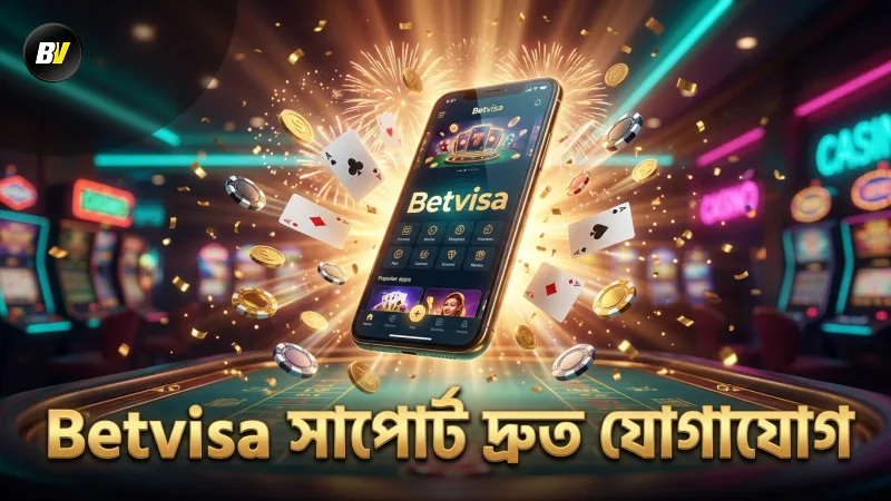 Betvisa সাপোর্ট টিম দ্রুত এবং কার্যকর যোগাযোগ নিশ্চিত করে