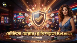 বেটভিসার যাচাইকৃত ফেয়ার প্লে গেম অভিজ্ঞতা নিশ্চিত করে।
