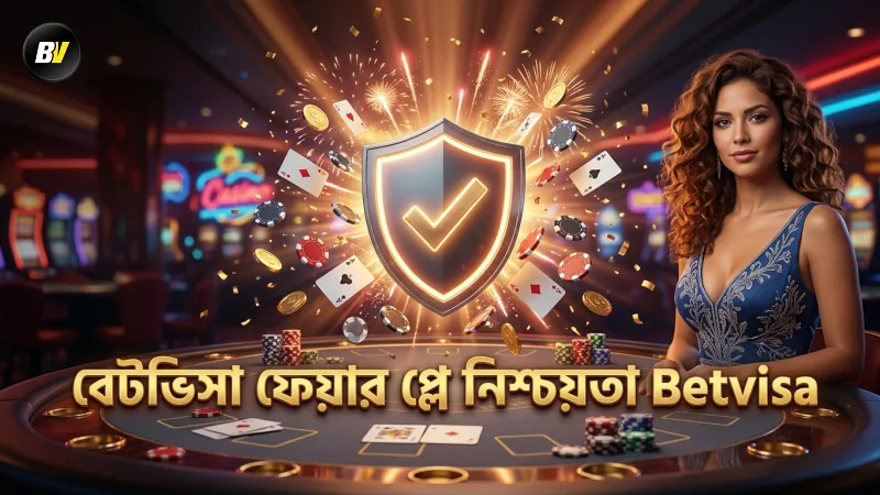 বেটভিসার যাচাইকৃত ফেয়ার প্লে গেম অভিজ্ঞতা নিশ্চিত করে।
