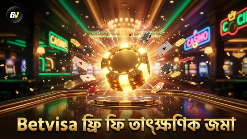 Betvisa ডিপোজিটে শূন্য ফি এবং তাত্ক্ষণিক টাকা জমা