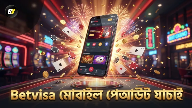 Betvisa মোবাইল থেকে সঠিক পেআউট রেট যাচাই নিশ্চিত করে