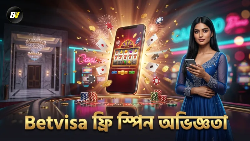 ফ্রি স্পিন ফিচার ট্রিগার করার বাস্তব Betvisa অভিজ্ঞতা।