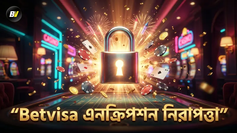 Betvisa প্ল্যাটফর্মে উন্নত এনক্রিপশন প্রযুক্তি ব্যবহৃত হয়