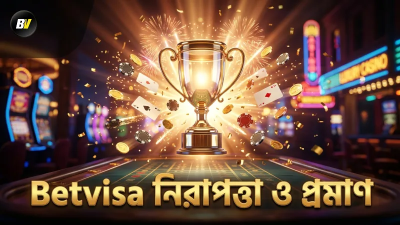 Betvisa প্ল্যাটফর্মে নিরাপত্তা ও পেআউট প্রমাণ নিশ্চিত।