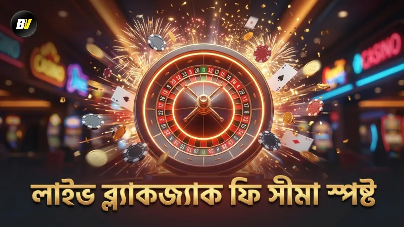 লাইভ ব্ল্যাকজ্যাকের ফি ও সীমা সম্পর্কে স্পষ্ট ধারণা
