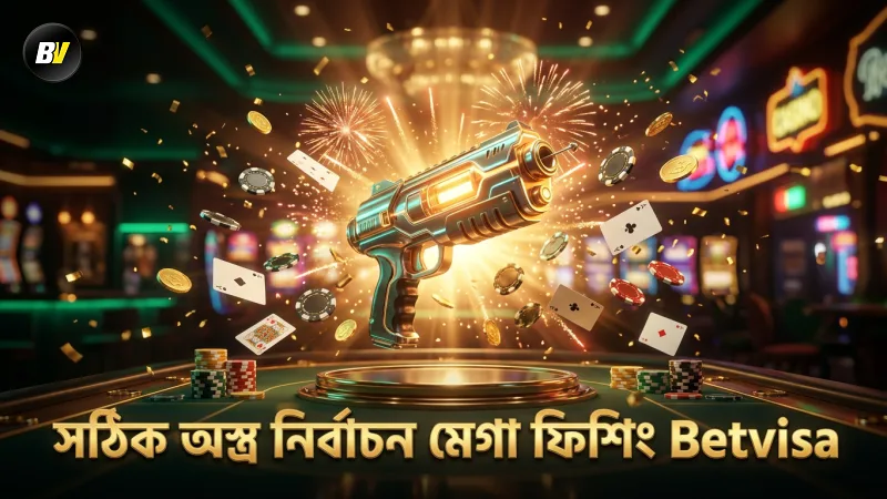 মেগা ফিশিং-এ সঠিক অস্ত্র নির্বাচন পয়েন্ট বাড়ায়
