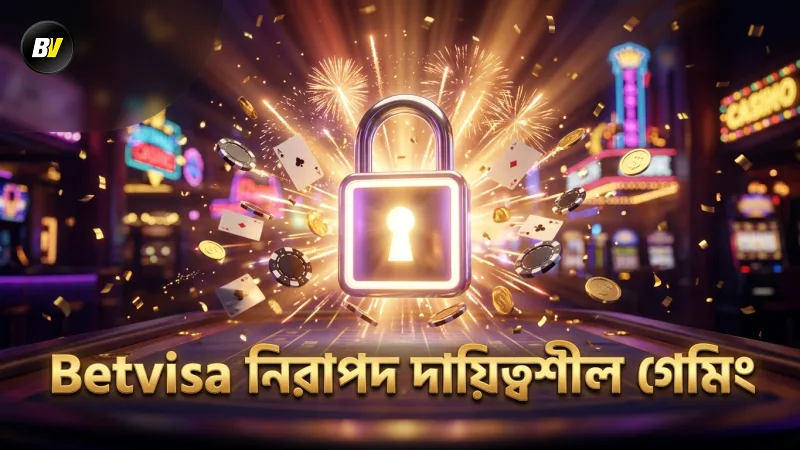 Betvisa দায়িত্বশীল গেমিং টুলস দ্রুত অ্যাকাউন্ট নিরাপত্তা নিশ্চিত করে।