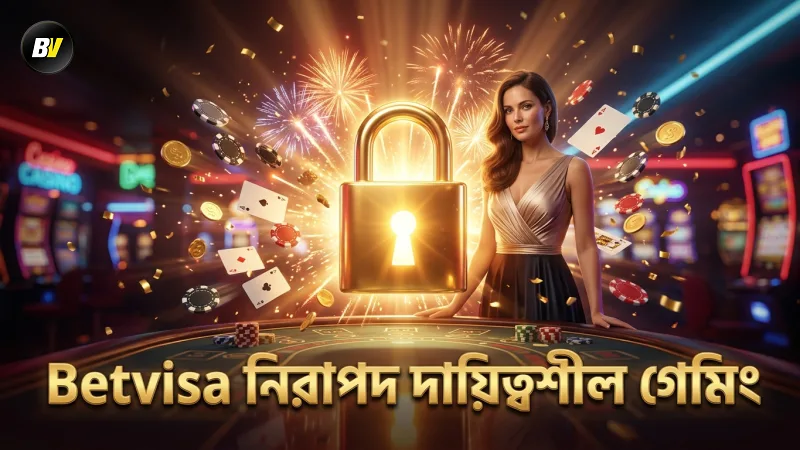Betvisa-র নিরাপদ প্ল্যাটফর্মে দায়িত্বশীলভাবে খেলুন এবং ঝুঁকি কমান