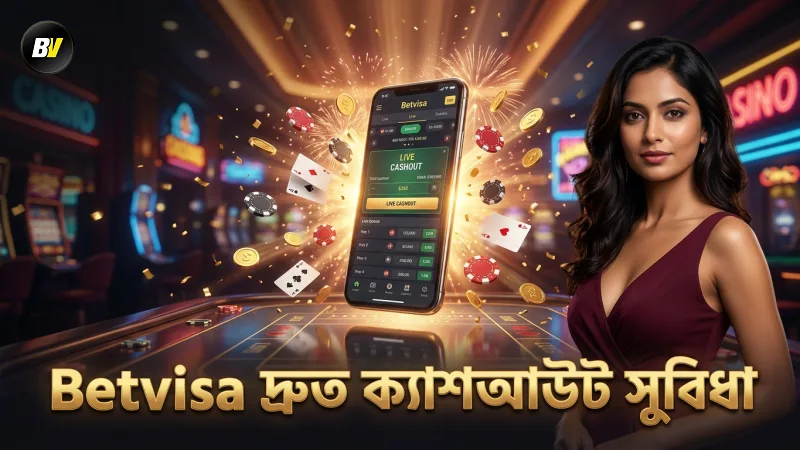 Betvisa দ্রুত লাইভ ক্যাশআউট সুবিধা দিয়ে বাজিকে সহজ করে তোলে